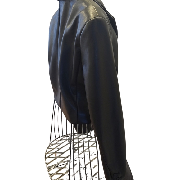 Dynamite, small black faux like leather. - Picture 4 of 8